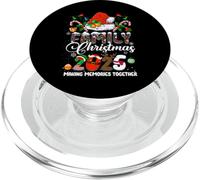 Family Christmas 2025 Matching Santa Tee Xmas Pajamas Pjs PopSockets PopGrip pour MagSafe