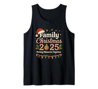Family Christmas 2025 T-Shirt - Souvenirs en Famille Noël Débardeur