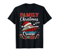 Family Christmas Cruise 2025 Festive Family Cruise Vacation T-Shirt