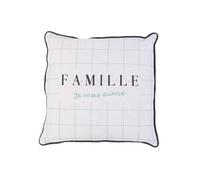 FAMILY - Coussin Déhoussable 40x40cm Je vous aime -