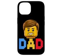 Family Dad Master Builder Briques de Construction pour fête des pères Coque pour iPhone 14