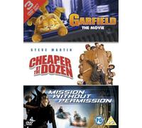 Family Fun Triple Pack 1 - Garfield/Cheaper By the Dozen/Mission Without Permission [Import anglais]