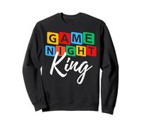 Family Game Night King Voici Comment j'anime Game Night Host Sweatshirt