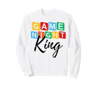 Family Game Night King Voici Comment j'anime Game Night Host Sweatshirt