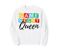 Family Game Night Queen Voici Comment j'anime Game Night Host Sweatshirt