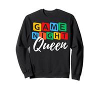 Family Game Night Queen Voici Comment j'anime Game Night Host Sweatshirt