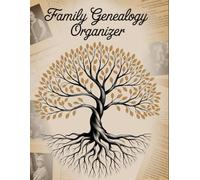 Family Genealogy Organizer: Family Genealogy Organization Notebook | 120 Page Paperback Ancestry Tracker & Family Tree Record Keeper