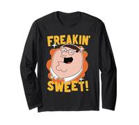 Family Guy Freakin' Sweet Peter Griffin Portrait Cartoon Manche Longue