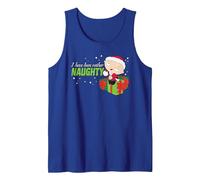 Family Guy Santa Stewie Funny Cartoon Débardeur, Homme, Bleu Royal, L