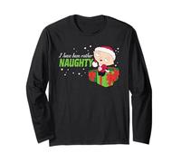 Family Guy Santa Stewie Funny Cartoon Manche Longue