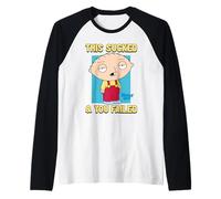 Family Guy Stewie This Sucked & You Failed Funny Cartoon Manche Raglan