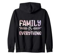 Family is Everything Réunion Parents Sarcastique Sweat à Capuche