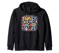 Family is The Anchor to Life Love Support Bond - Sweat à Capuche