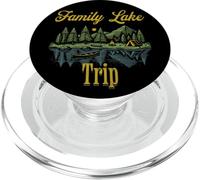 Family Lake Trip Matching Vacation Design for Families PopSockets PopGrip pour MagSafe