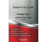 Family Law: Essential Law Self-Teaching Guide