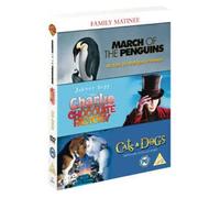 Family Matinee - March Of The Penguins/Charlie And The Chocolate Factory/Cats And Dogs , (Box Set)
