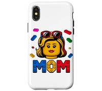 Family Mom Master Builder Building Bricks Blocks Mothers Day Coque pour iPhone X/XS