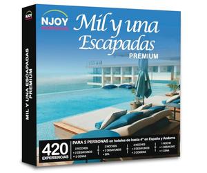 FAMILY 'N' JOY Njoy Experiences Mille et Une Escapade Premium Mixte, Multicolore, Petite Taille
