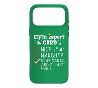 Family Pajamas Saying Christmas Nice Naughty Funny Xmas List Coque pour iPhone 17 Pro Max