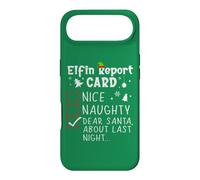 Family Pajamas Saying Christmas Nice Naughty Funny Xmas List Coque pour iPhone Air