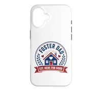 Family Parenting Adoption Foster Dad Est Here for Good Coque pour iPhone 16