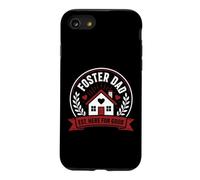 Family Parenting Adoption Foster Dad Est Here for Good Coque pour iPhone SE (2020) / 7/8