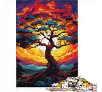 Family Puzzles Gift Pop Art Mountains 1000 Piece Jigsaw Puzzlesfor Adults Kids Premium Cardboard Adults Puzzles Gifts Family Game for Adults and Kids （26x38cm）