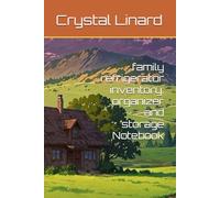 family refrigerator inventory: organizer and storage Notebook