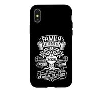 Family Reunion 2026 Tree Graphic Matching Member Coque pour iPhone X/XS