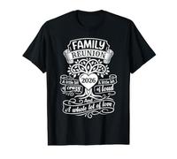 Family Reunion 2026 Tree Graphic Matching Member T-Shirt Graphique avec Valeur