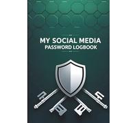 Family Social Media Password Logbook: 160 Pages to Securely Manage All Household & Online Accounts - Shared Digital Security Planner