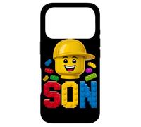 Family Son Master Builder Brique de Construction pour garçon Coque pour iPhone 17 Pro