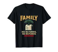Family Squad Pas de Remboursements Billet Stub T-Shirt