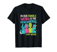 Family Squad : Weird is The New Normal Graphic T-Shirt