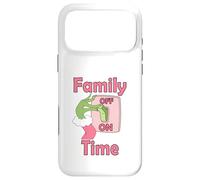 Family Time on - Design Noël Amusant avec Interrupteur Coque pour iPhone 17 Pro Max
