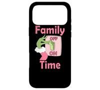 Family Time on - Design Noël Amusant avec Interrupteur Coque pour iPhone 17 Pro Max