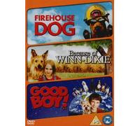 Family Triple (Firehouse Dog / Because of Winn-Dixie / Good Boy!) [DVD] by Mayte Garcia