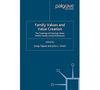 Family Values And Value Creation