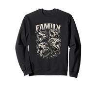 Family Wolf Pack Loups féroces Sweatshirt