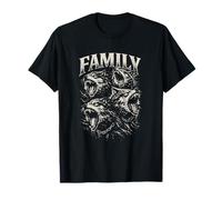 Family Wolf Pack Loups féroces T-Shirt