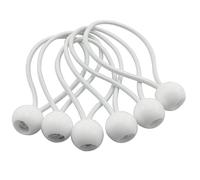 FAMKIT Lot de 100 tendeurs à boule de 15 cm très résistants pour auvent de camping, tente, auvent, rideau