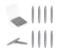 FamlTol 1/4" Tige Hexagonale PH2 Phillips Double Tête 60mm Acier Alliage S2 Jeu d’Embouts pour Visseuse Sans Fil et Tournevis Électrique | 10 Pièces