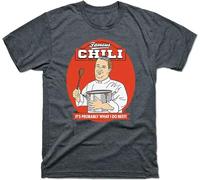 FamoChili It's Probably What I Do Best Kevin Office Black Tee T-Shirt Grey Manches Courtes(Small)