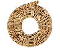 famos Osier tressé 2,25 mm - Plusieurs couleurs au choix (100 g, marron clair)