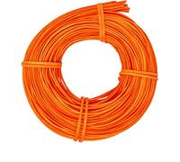 famos Osier tressé - 2,25 mm - Plusieurs couleurs au choix (100 g, orange)