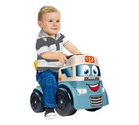 Famosa FEBER - Motofeber Casual Blocks, Porteur à Pousser et Trotteur 3 en 1 avec Panneau d'Encastrement, 10 Blocs Géométriques et Coffre de Rangement (FED32000)