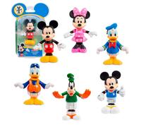 Disney Figurine articulée Mickey – 7,5 cm – Blister 1 – Asst