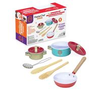 Famosa Masterchef Junior Set De 8 Accessoires De Cuisine En Métal