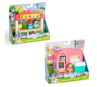 Famosa Mini Playsets Bluey Série 3 avec Figurines Bluey et Bingo - Mini Marché et Glacier - Jouet d'Aventures pour Enfants +2 Ans - Réf. Bly70000