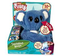 Famosa My Fuzzy Friends 700016893 Peluche Koala Interactive avec Plus de 50 réactions, avec biberon et 26 cm de Haut